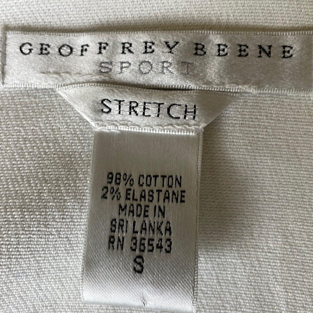 Geoffrey Beene Sport Stretch Denim Jacket S - Picture 4 of 7